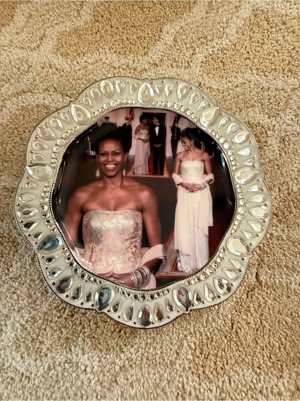 The Bradford Exchange Collector Plate “First Official State Dinner”